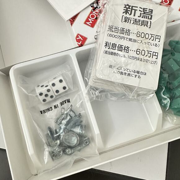 MONOPOLY Japanese Designer Edition Board Game TOMY New - Picture 9 of 14